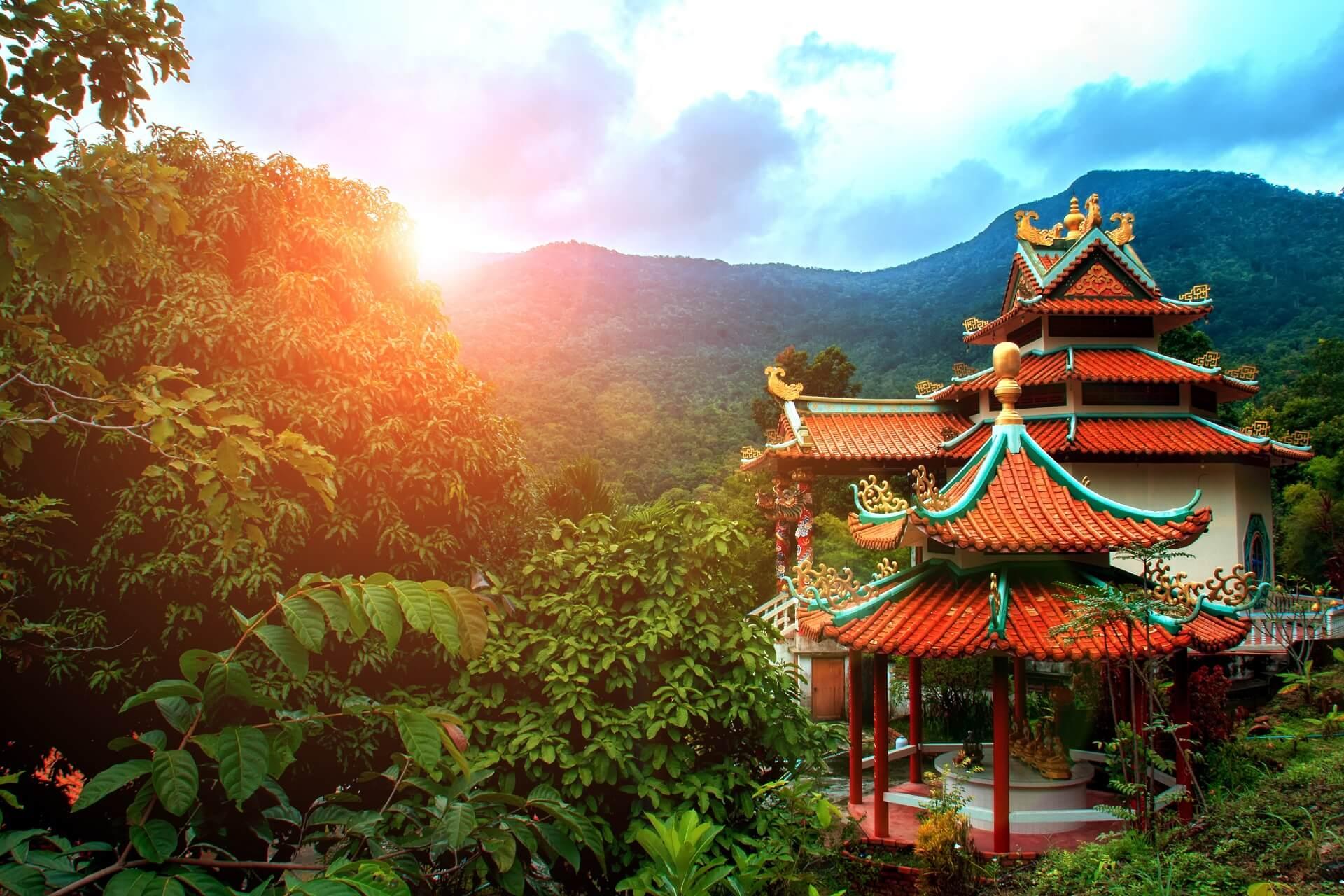 Chinese temple on Koh Phangan