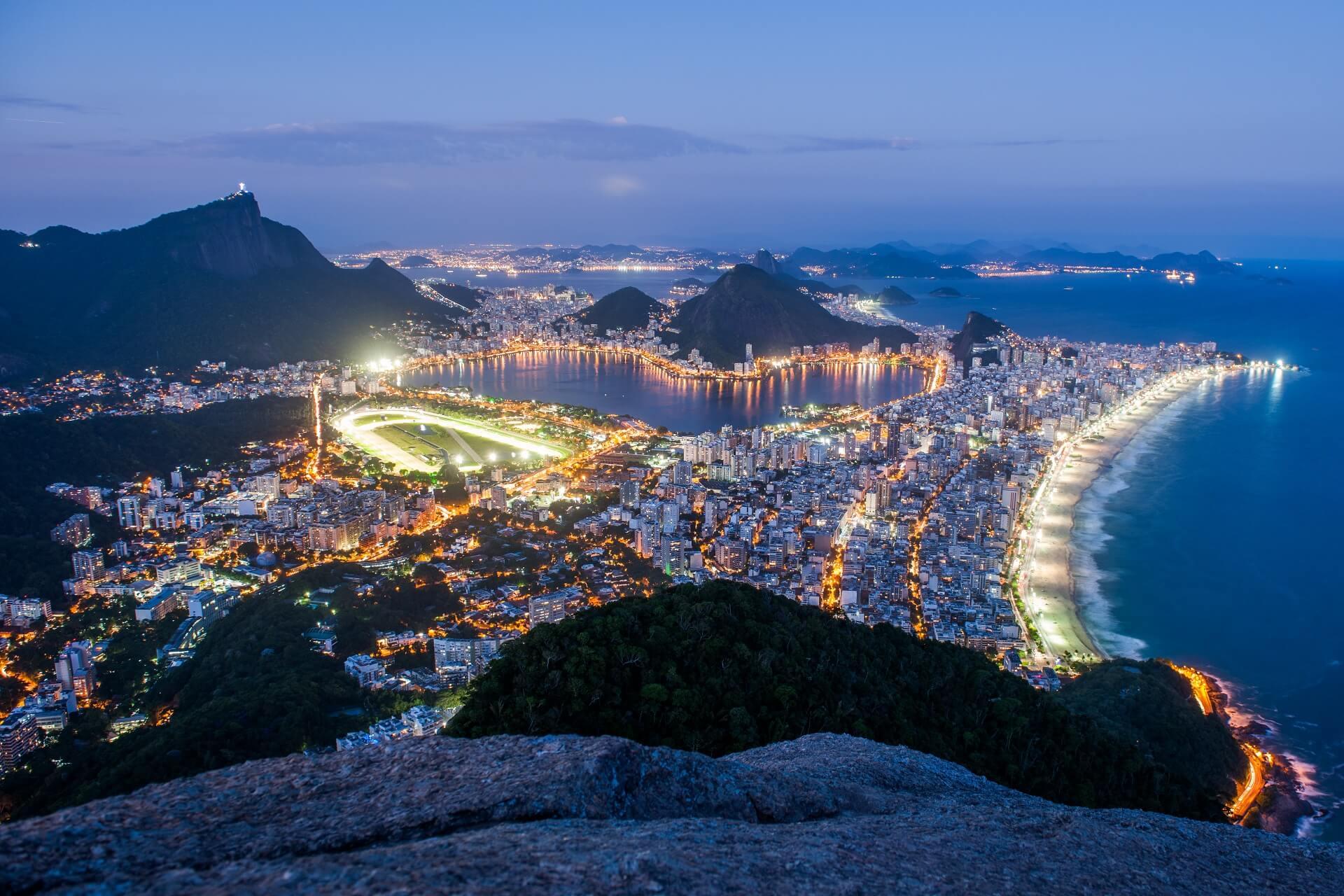 The strenuous hike up Morro Dois Irmãos is definitely worth it
