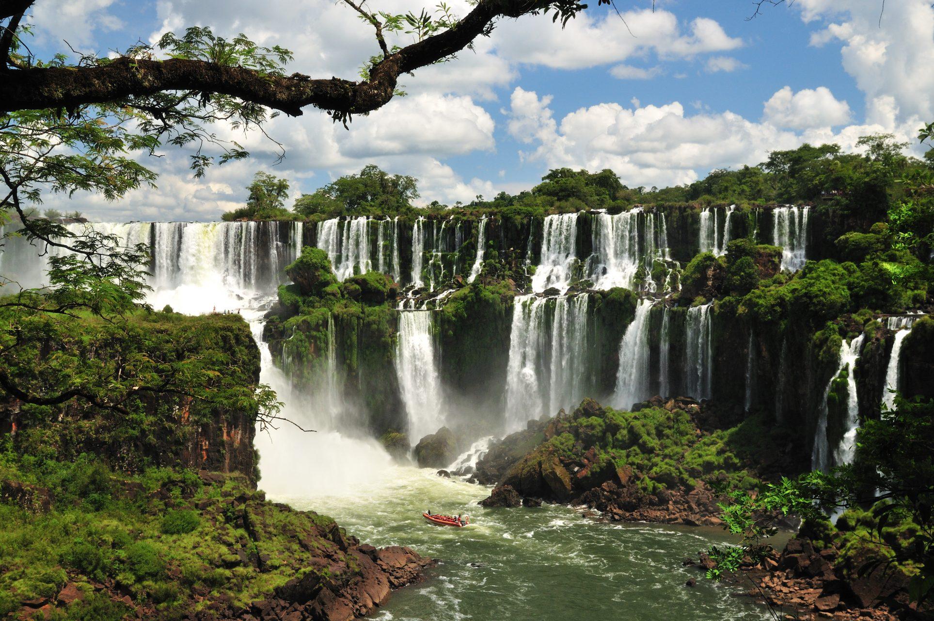 The Iguazu Falls from the Brazilian side
