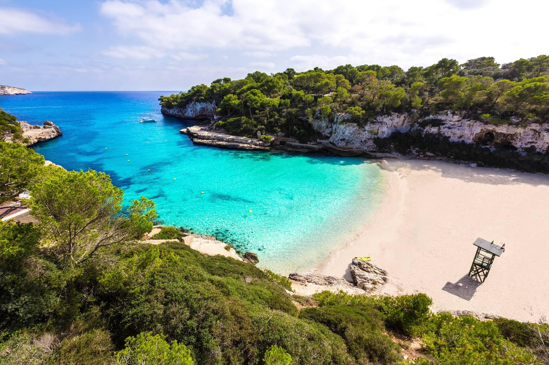 Cala Llombards in Santanyí, Mallorca