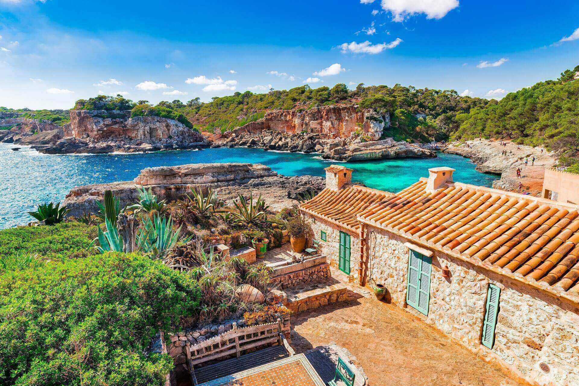 Cala s'Almunia in Mallorca, Spain