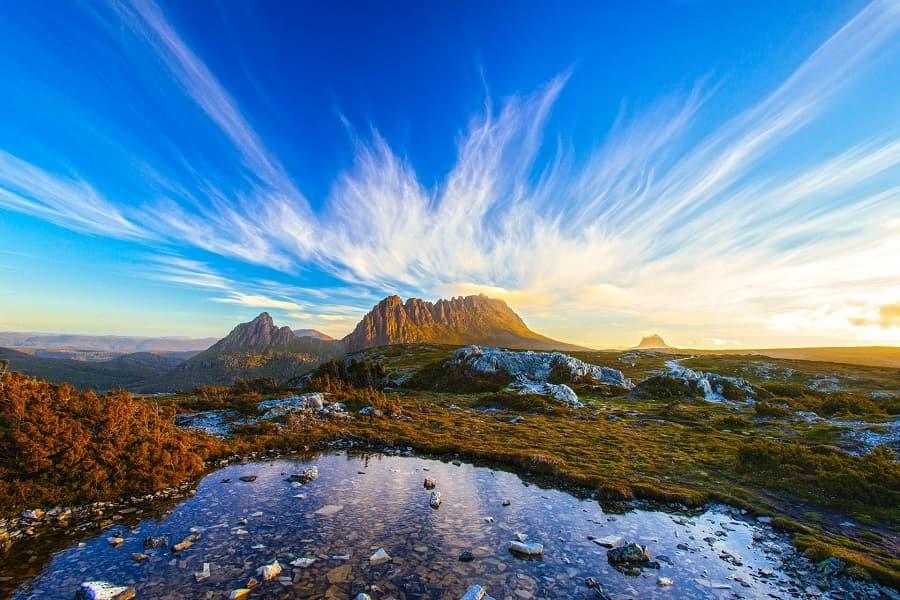Cradle Mountain in Tasmania