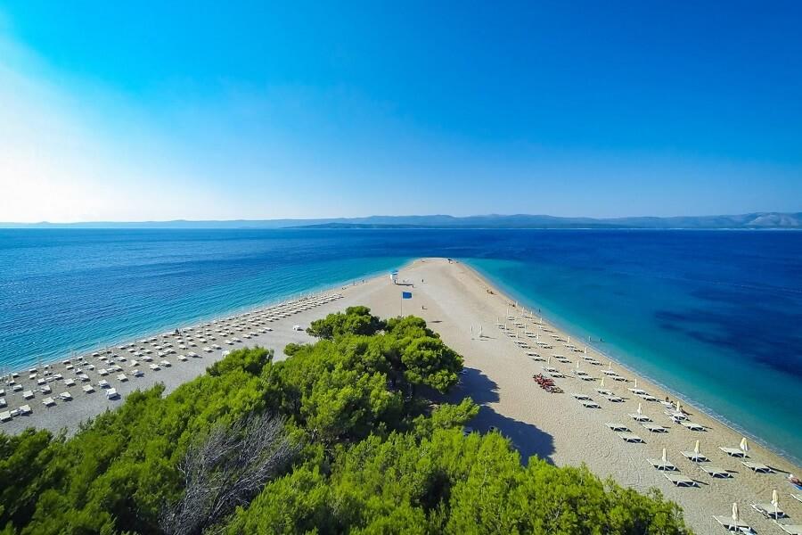 The beach of Brac