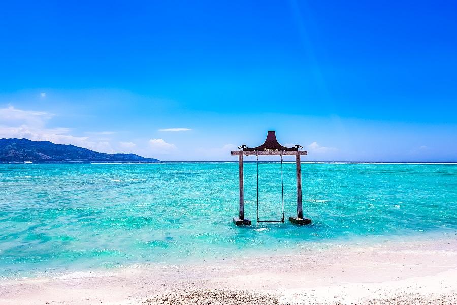 Swing on Gili Trawangan