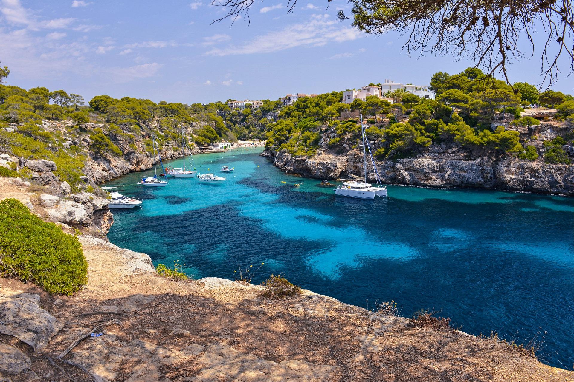 Cove of Cala Pi.