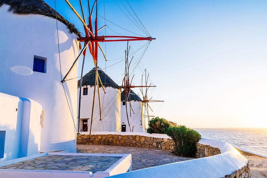 Windmills on Mykonos