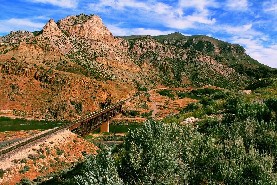 Wind River Reservation in the USA