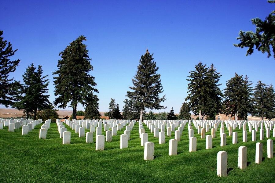 Little Bighorn Battlefield in the USA