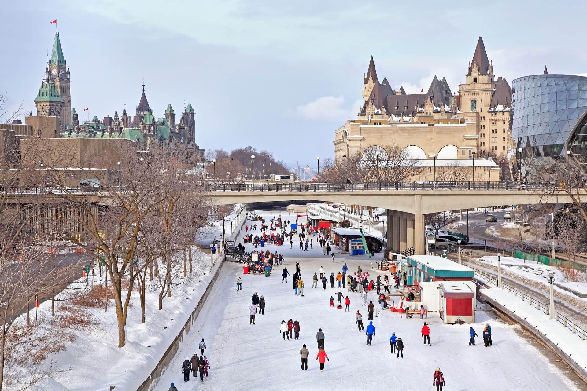Rideau Canal in Ottawa