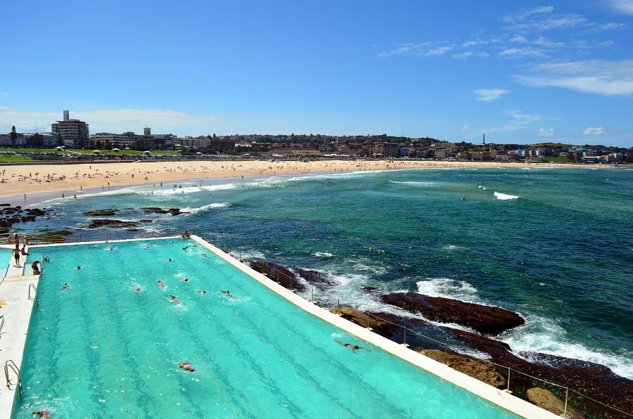 Pool at Bondi Beach.