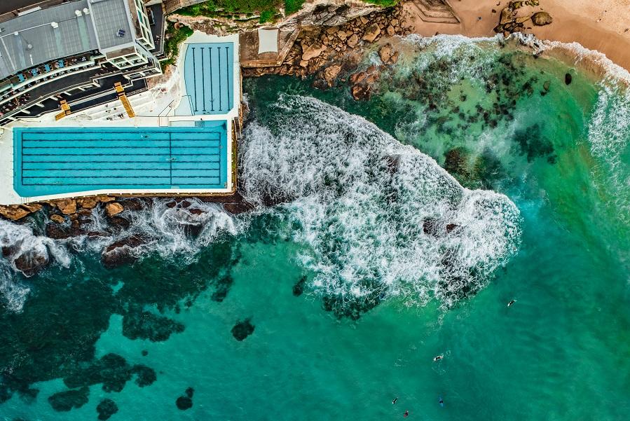 Pool at Bondi Beach.