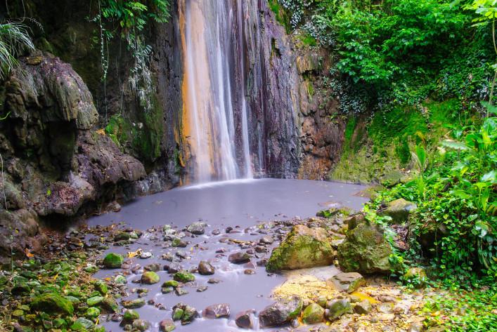 St. Lucia Diamond Waterfalls