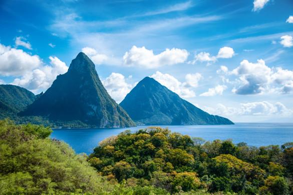St. Lucia Volcanoes Pitons