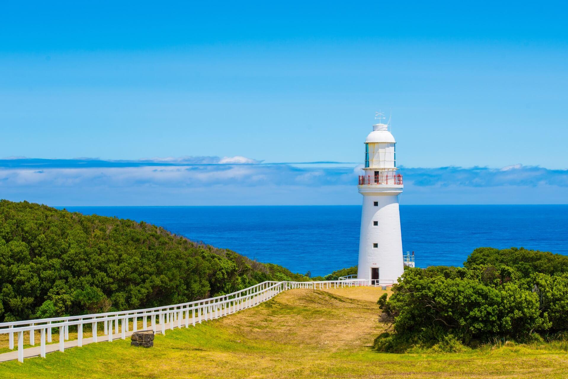 Cape Otway Lighthouse along the Great Ocean Road