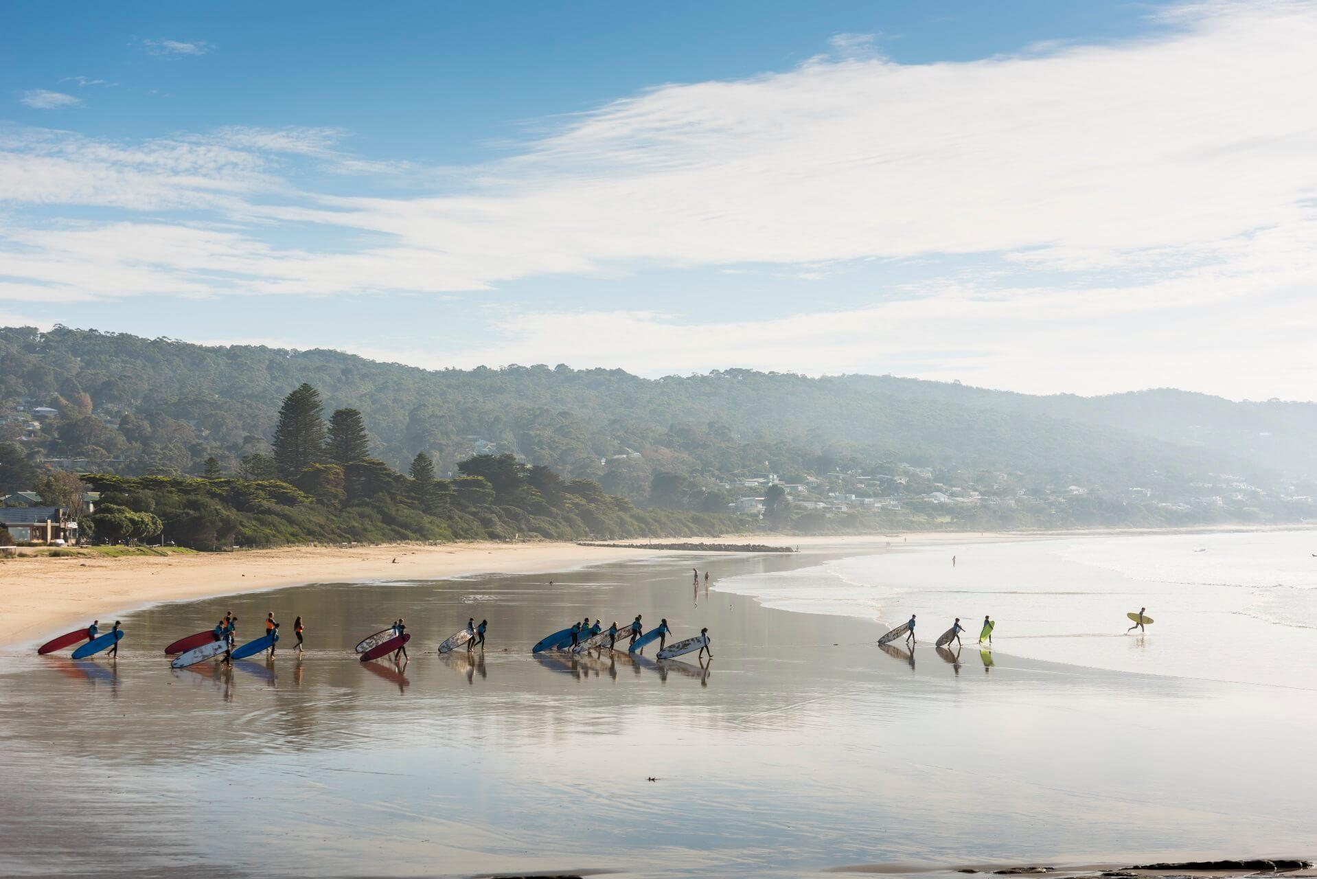 Lorne along the Great Ocean Road