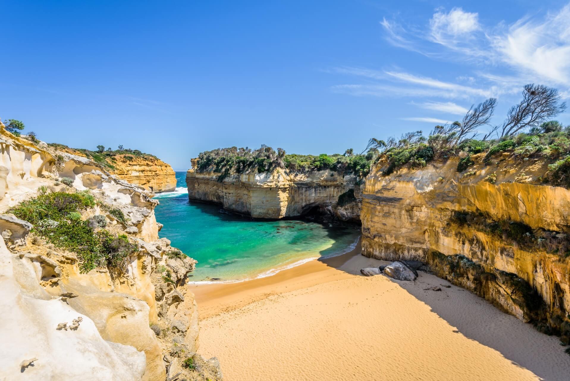 Loch Ard Gorge in Port Campbell National Park