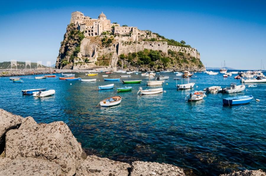 Aragonese Castle in Ischia