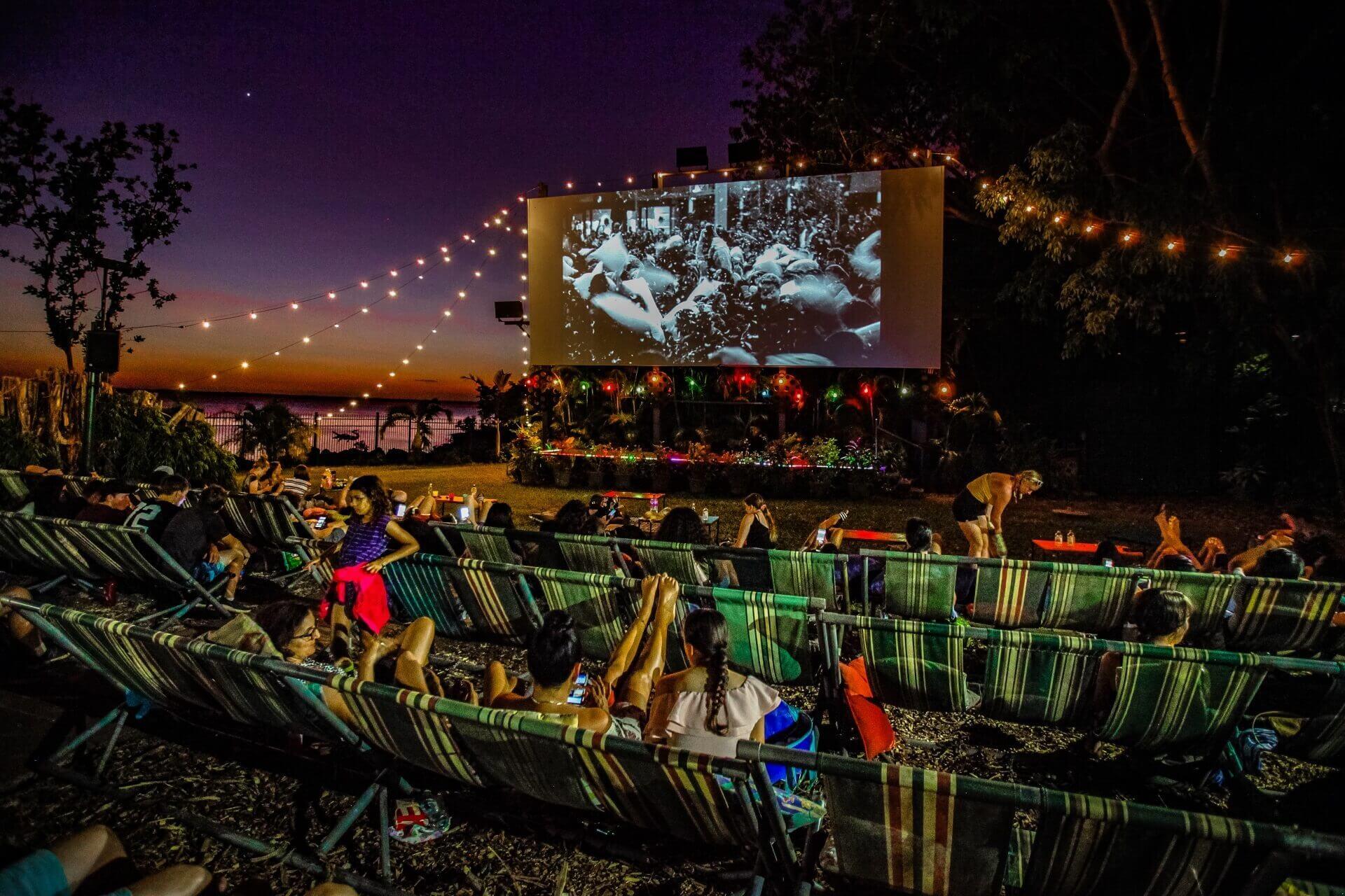 Open Air Cinema in Darwin