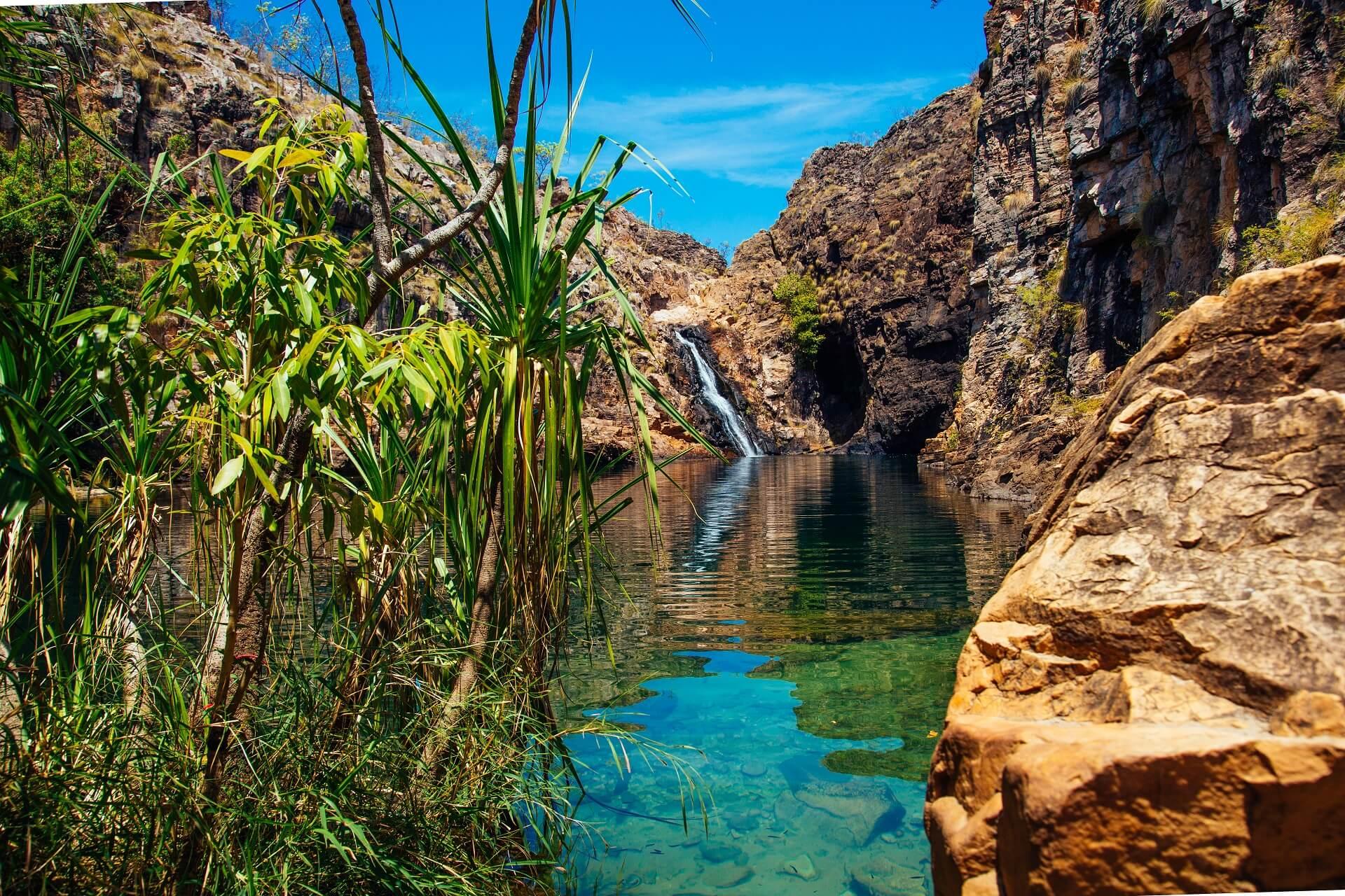 Waterfall in Kakadu National Park