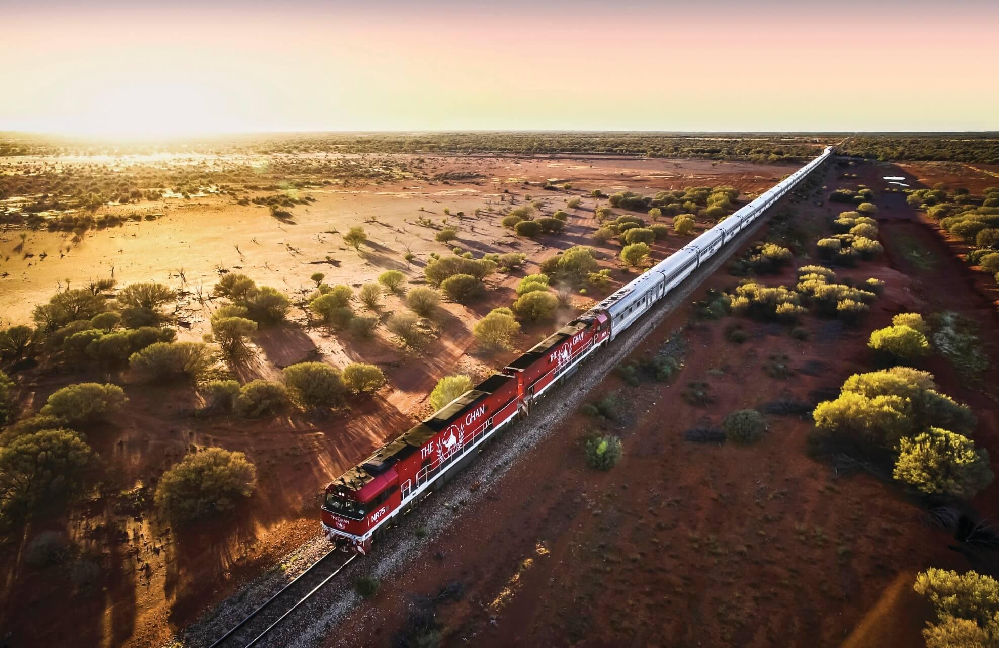 The Ghan in Australia