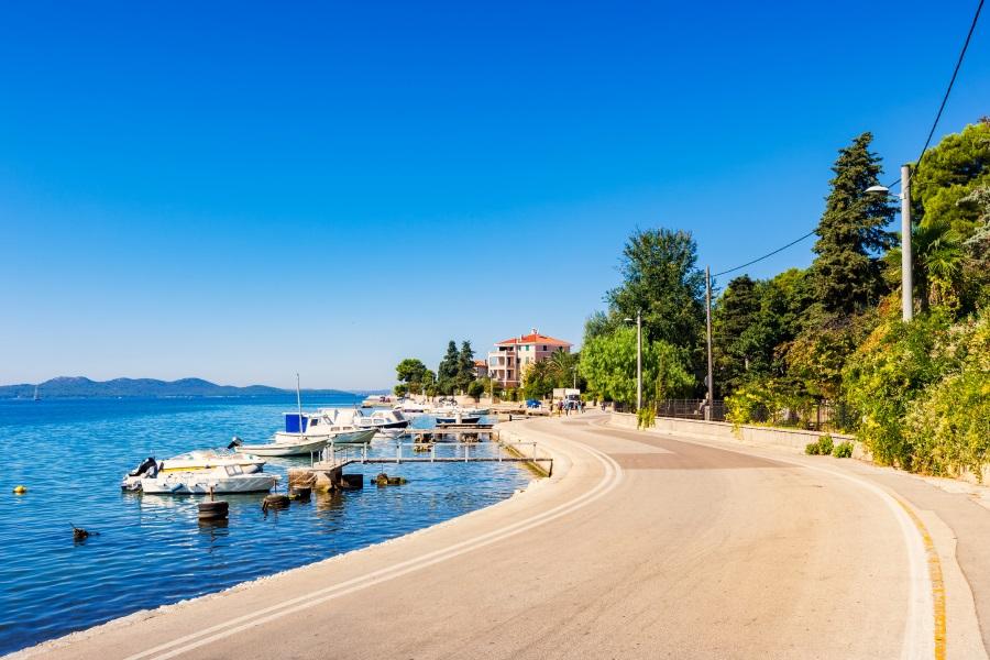 Promenade in Zadar