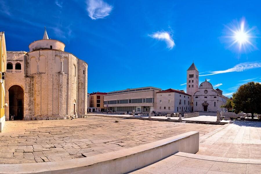 Historic district in Croatian Zadar