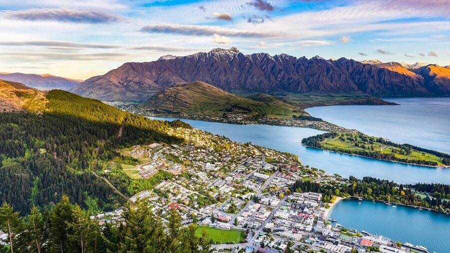 Queenstown in New Zealand