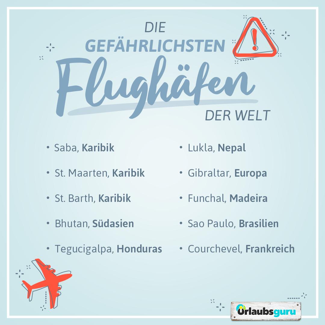 The most dangerous airports in the world