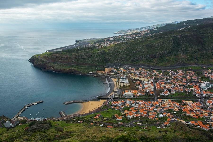 Airport in Funchal, Madeira