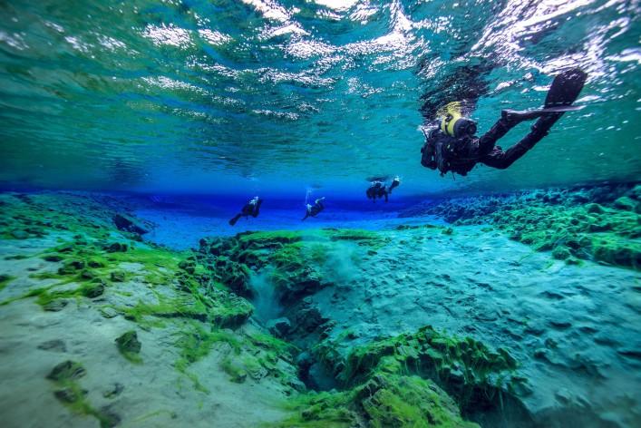 Silfra Fissure Diving in Iceland