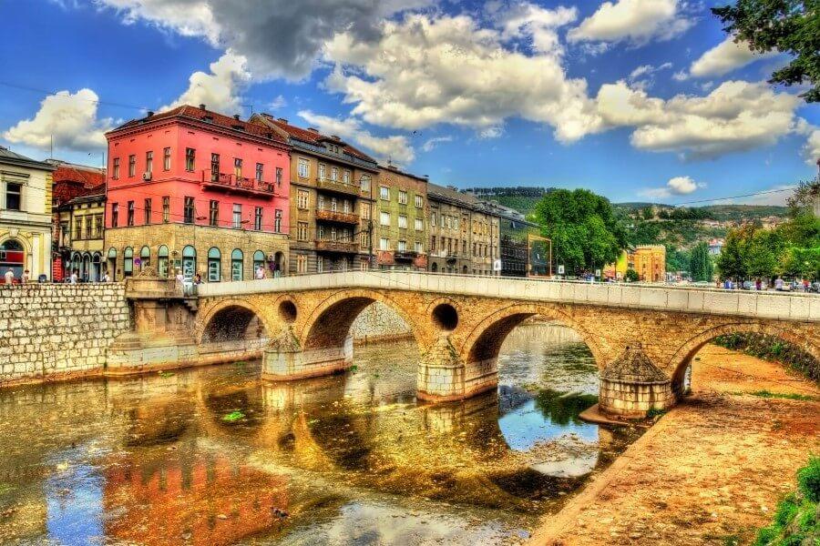 The Latin Bridge in Sarajevo
