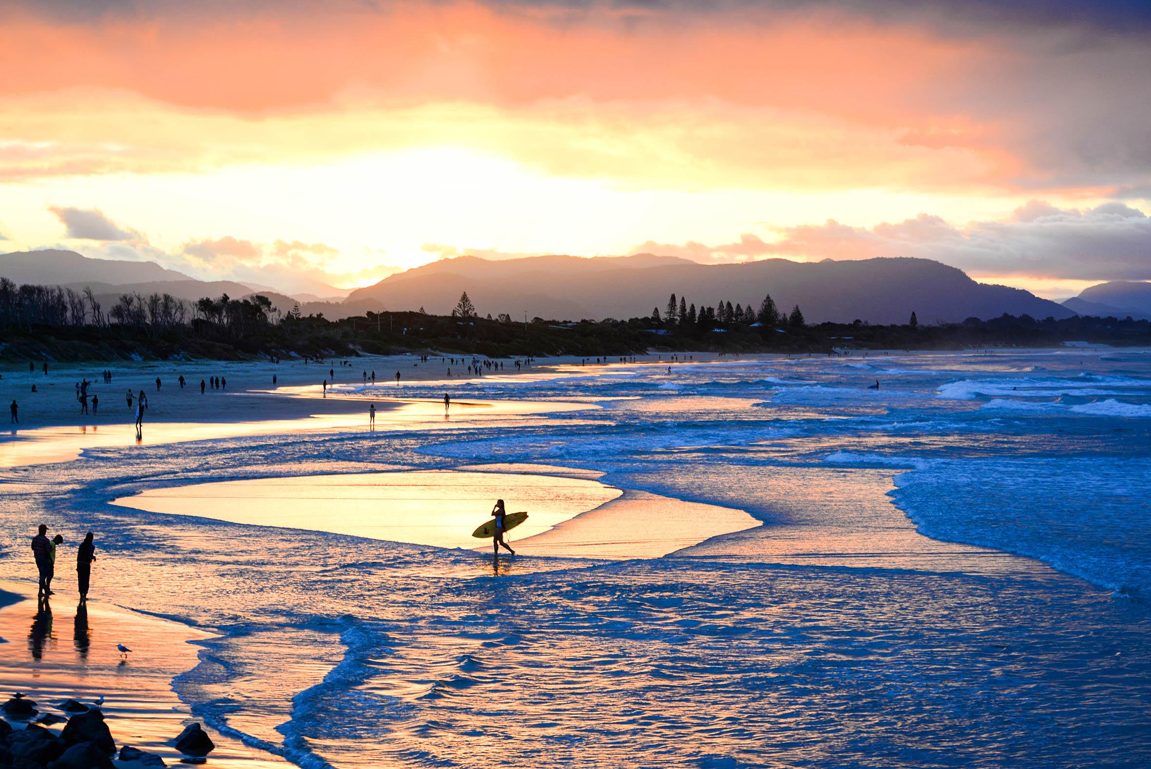 Byron Bay, Australia, Sunset