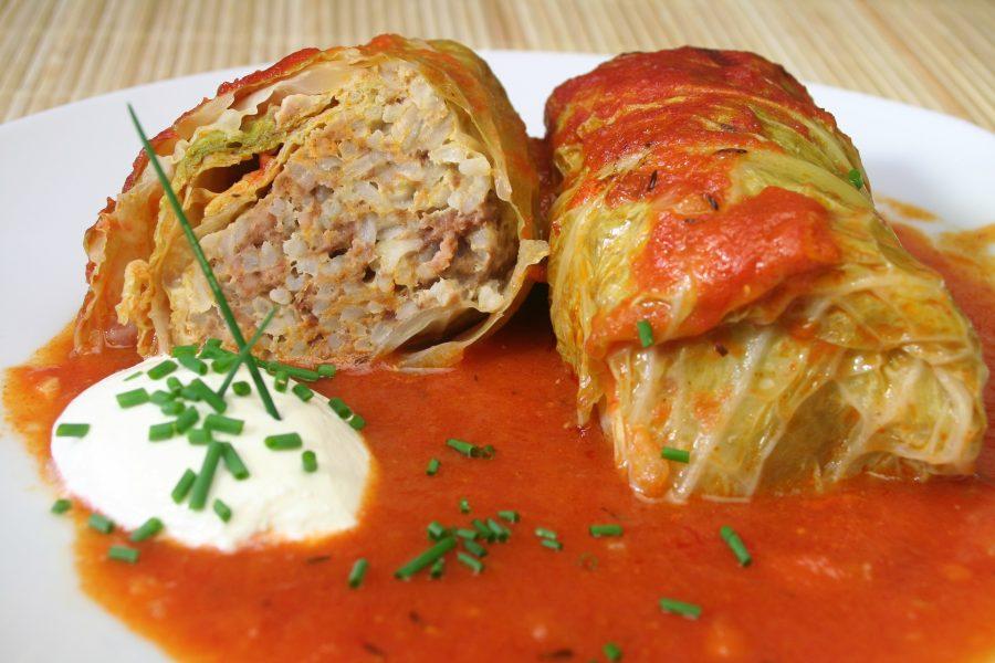 Cabbage Rolls Romanian Food 
