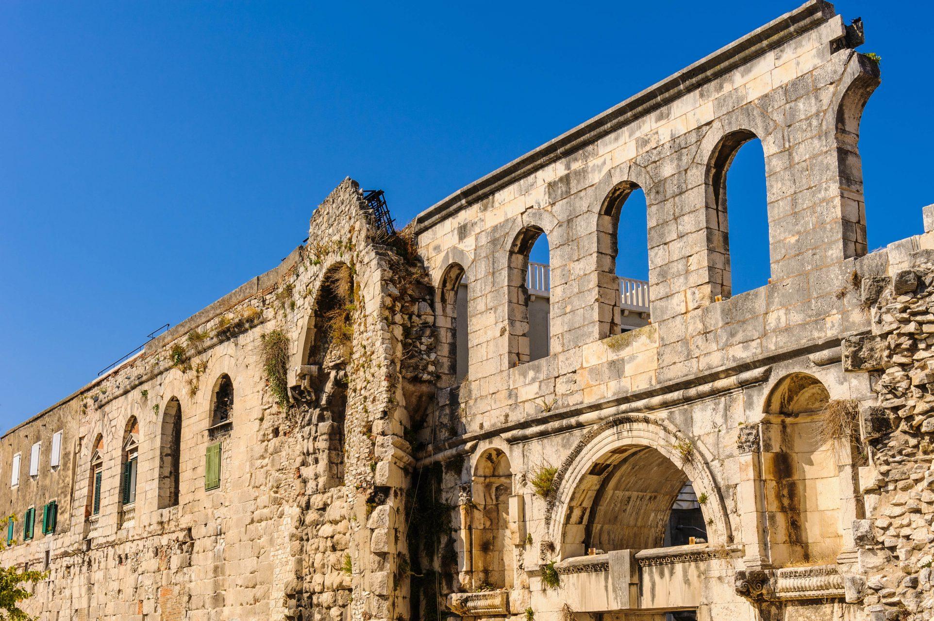 The Silver Gate in Split, Croatia