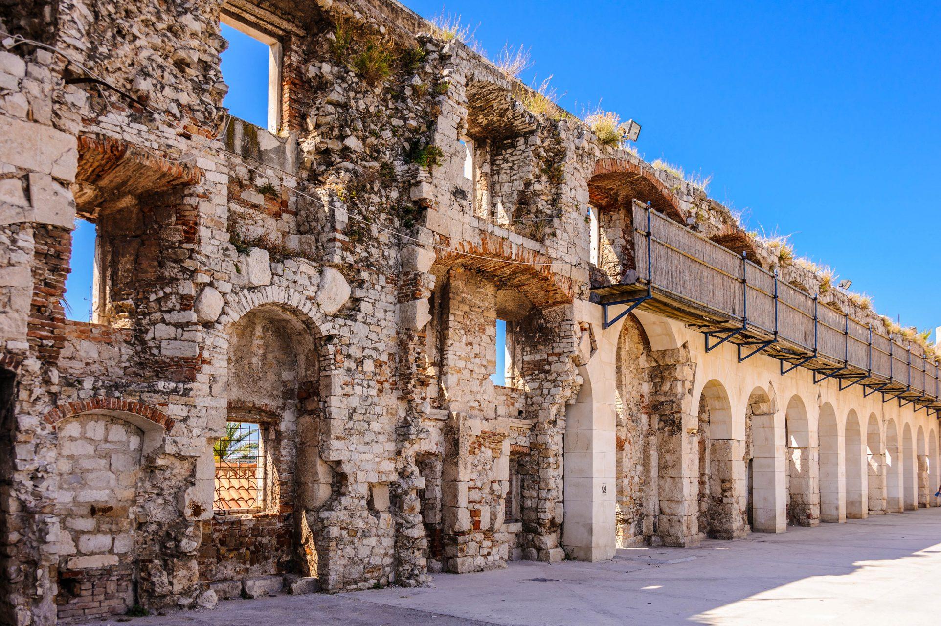 The Bronze Gate in Split, Croatia
