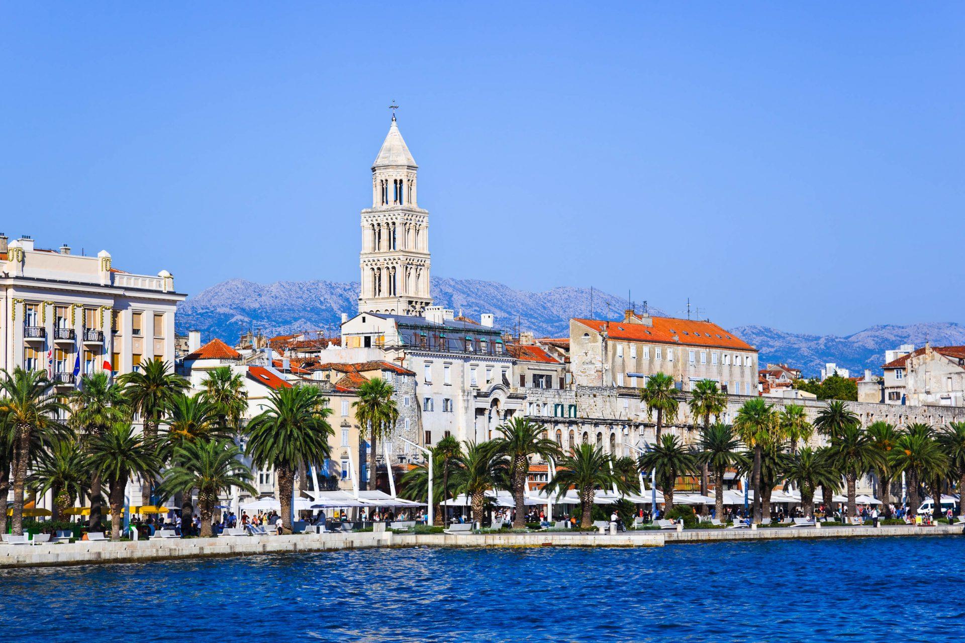 Diocletian's Palace in Split, Croatia, is a notable highlight