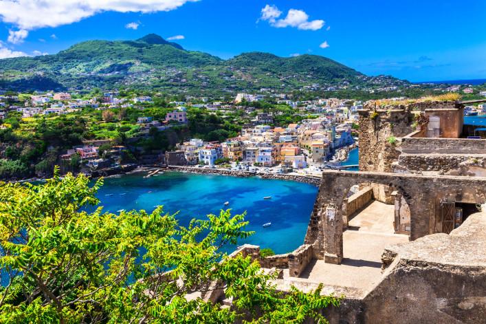 The exotic island Ischia in Naples
