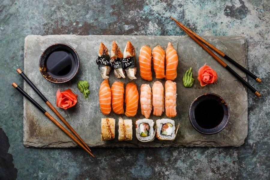 Japanese Sushi Plate