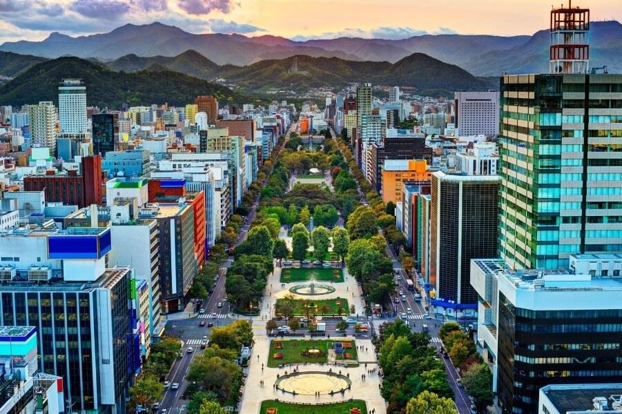Sapporo in Odori Park