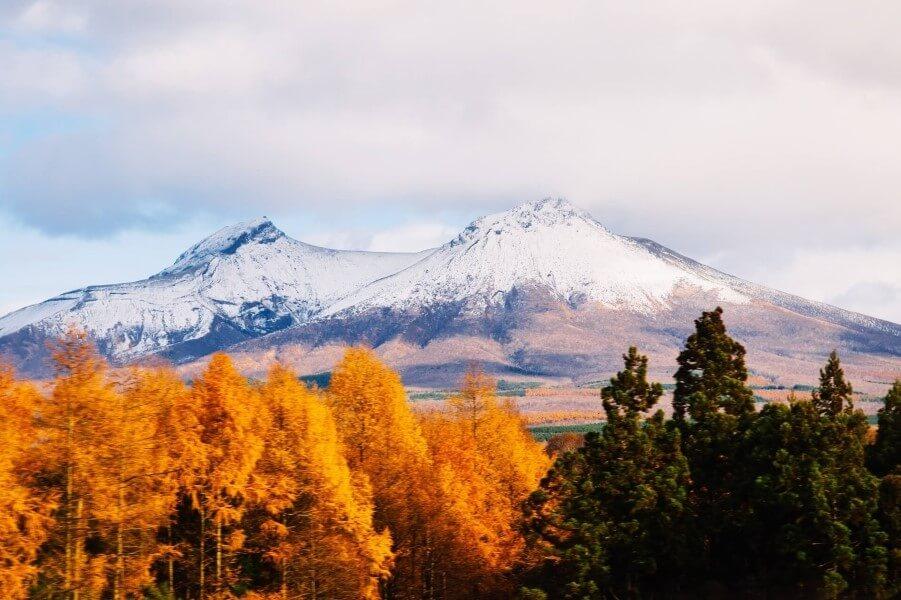 Mount Komagatake of Hakodateyama, Hokkaido