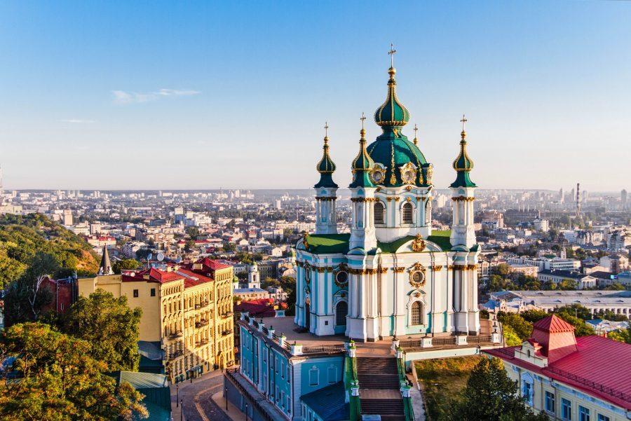 Ukraine Kyiv St. Andrew's Church