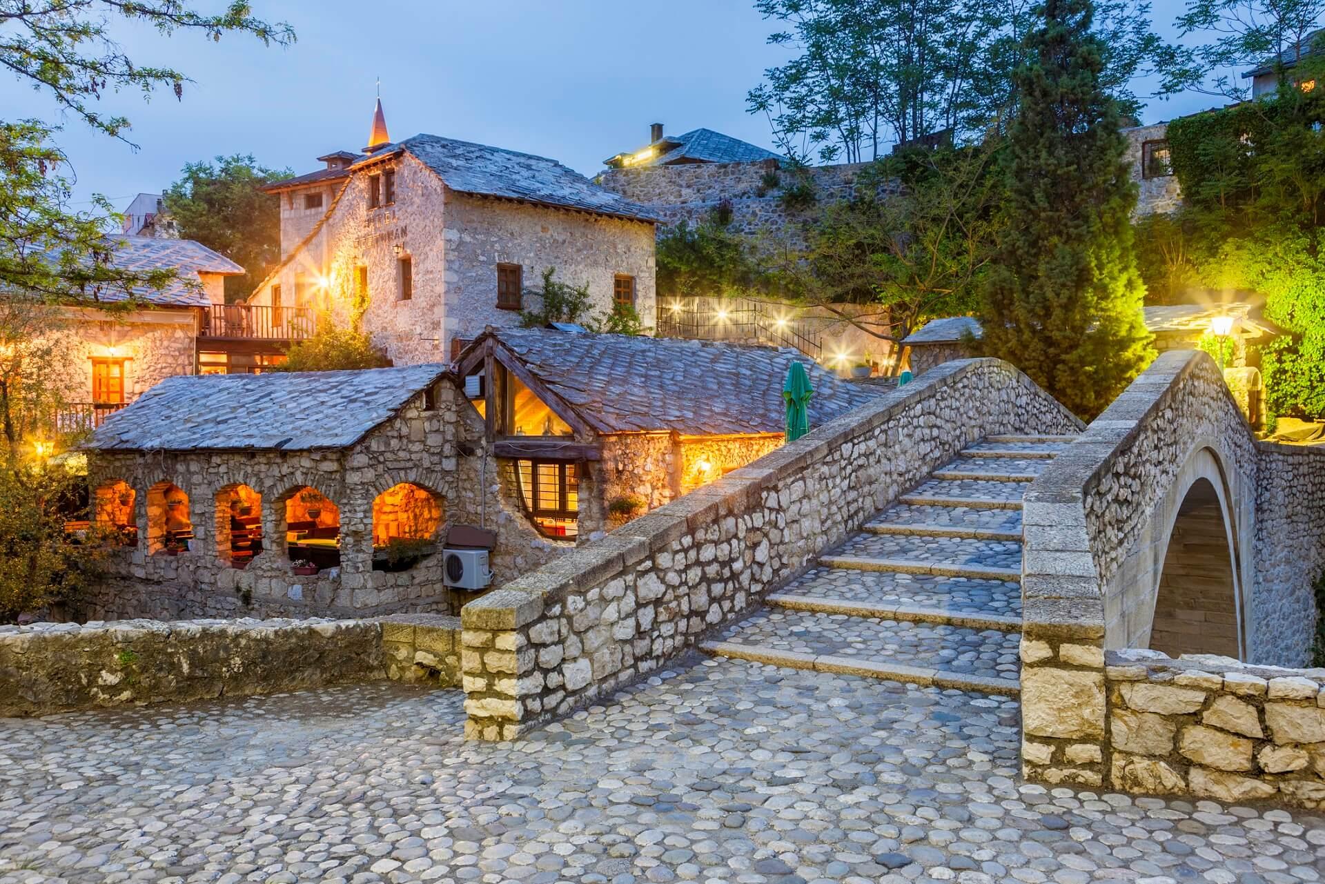 Mostar in Bosnia.