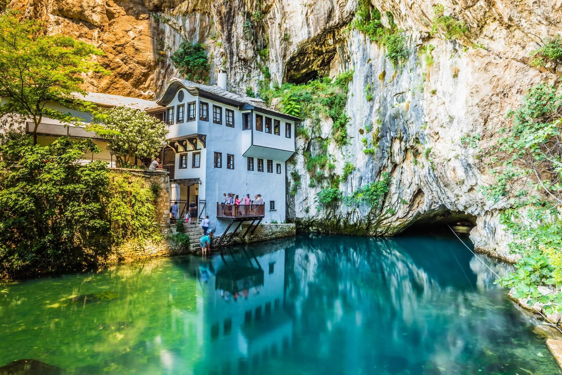 Blagaj in Bosnia.
