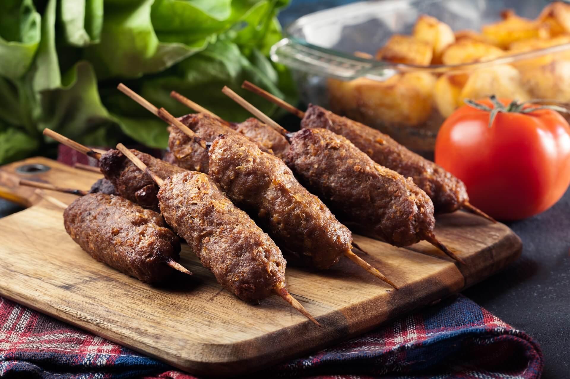 Cevapcici in Bosnia.