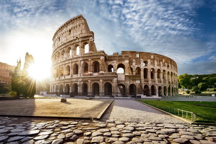 The Colosseum in Rome