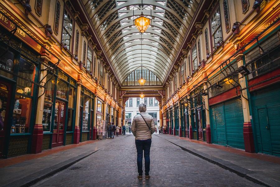 Leadenhall Market in London