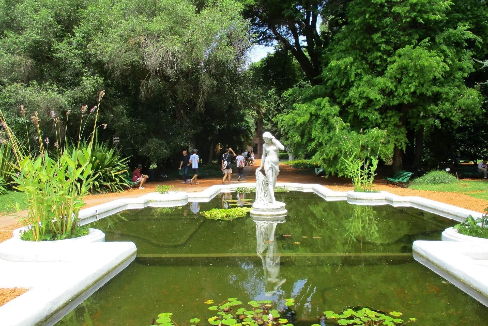 Botanical garden in Buenos Aires