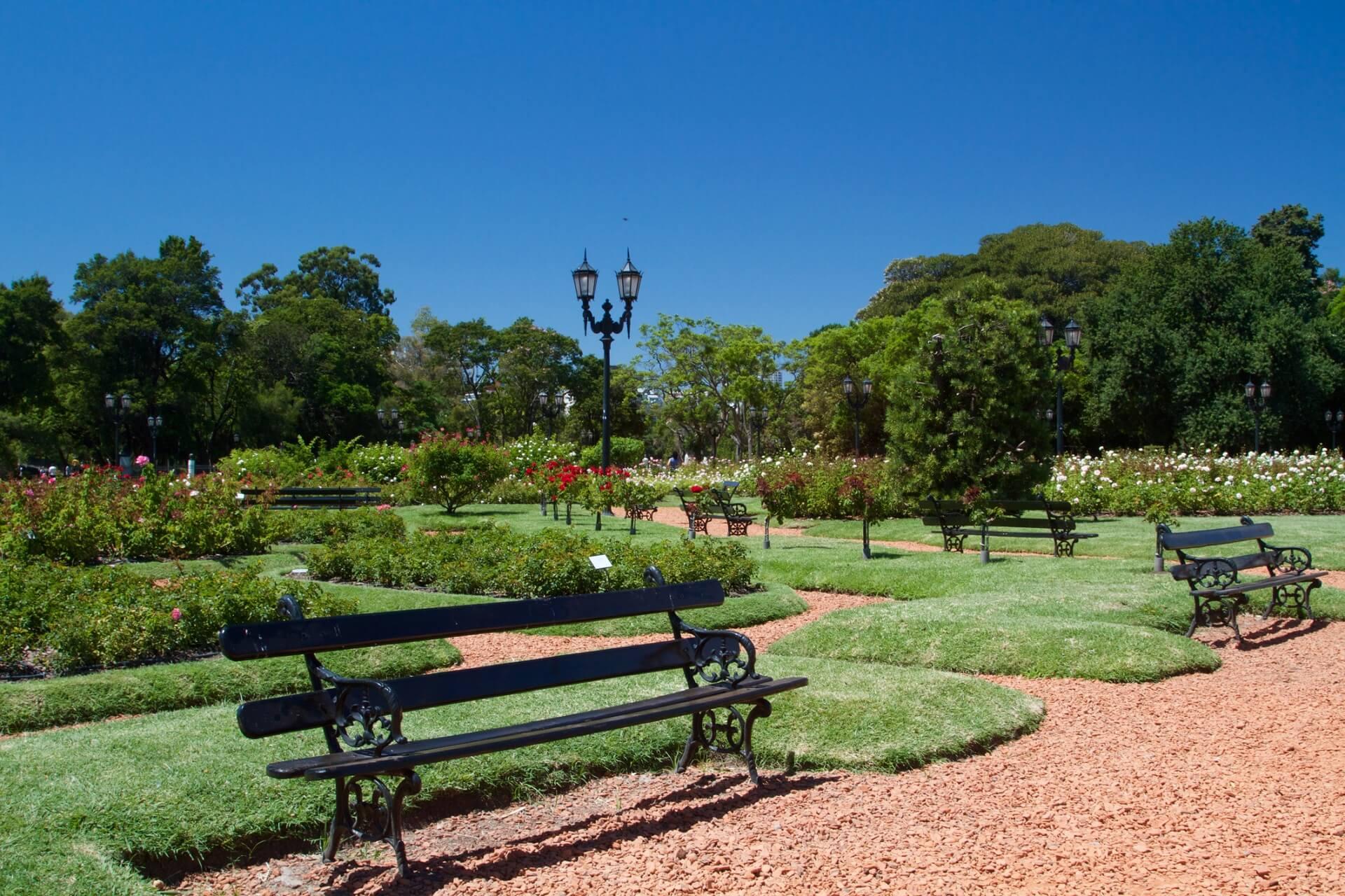 Garden area in Buenos Aires