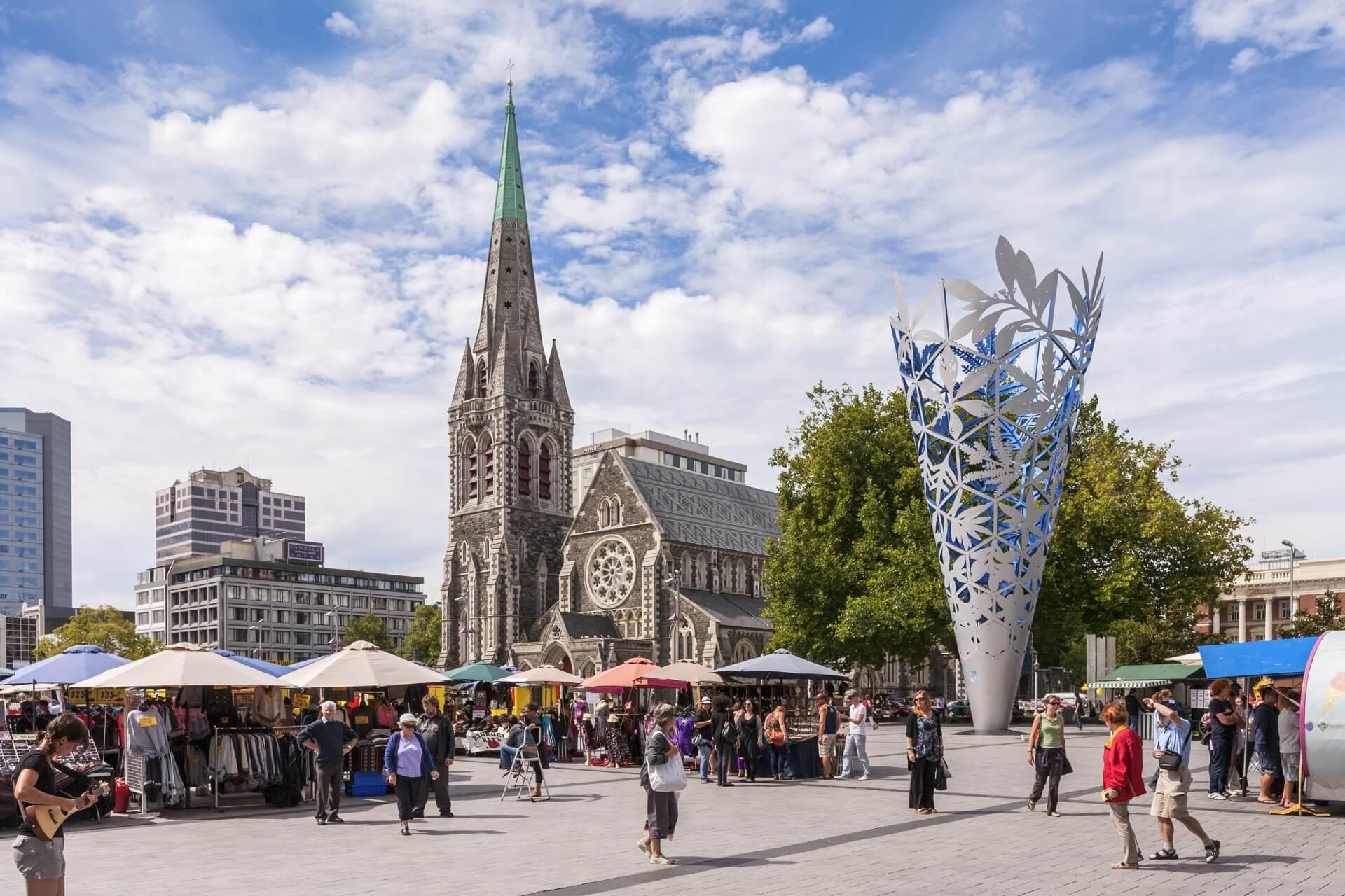 Christchurch in New Zealand