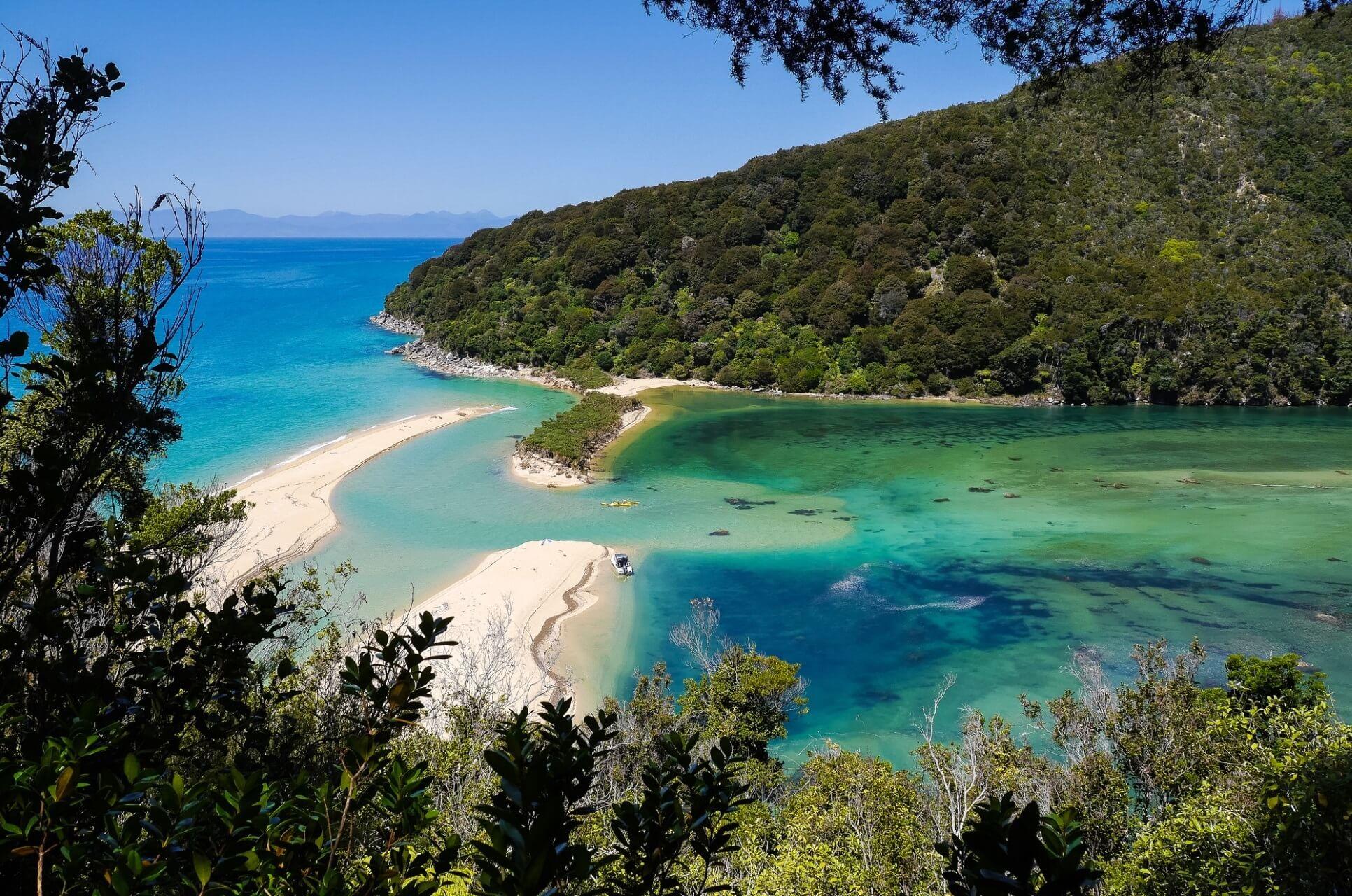 Abel Tasman National Park in New Zealand